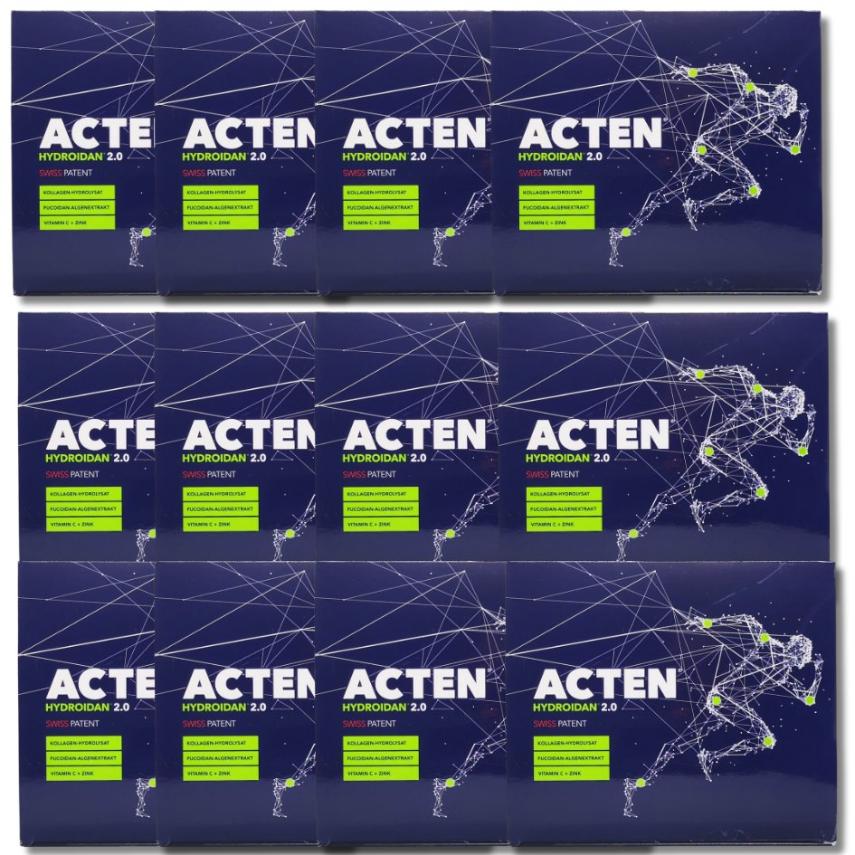 ACTEN Gel - Kollagen - Peptide mit Vitamin C & Zink für Gelenke und Knochen - NahrungsergänzungActen AG Kornkammer Natur