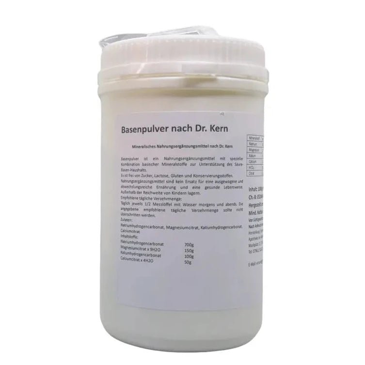 Basenpulver nach Dr. Kern HP Melhorn 1kg - NahrungsergänzungApotheke Kornkammer Natur