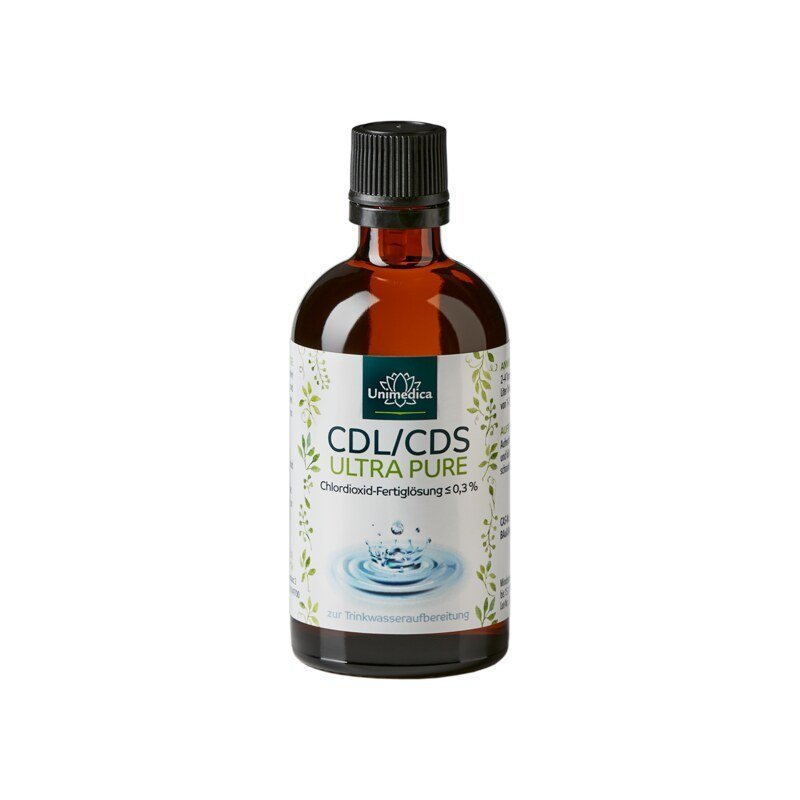 chlordioxid aufbewahrung CDL/CDS Ultra Pure Chlordioxid Fertiglösung 0,3 % – Kornkammer Natur