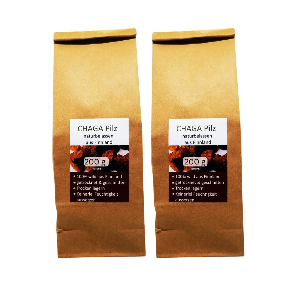 Chaga Pilz (Finnland) - Heilpilz Natufin Kornkammer Natur