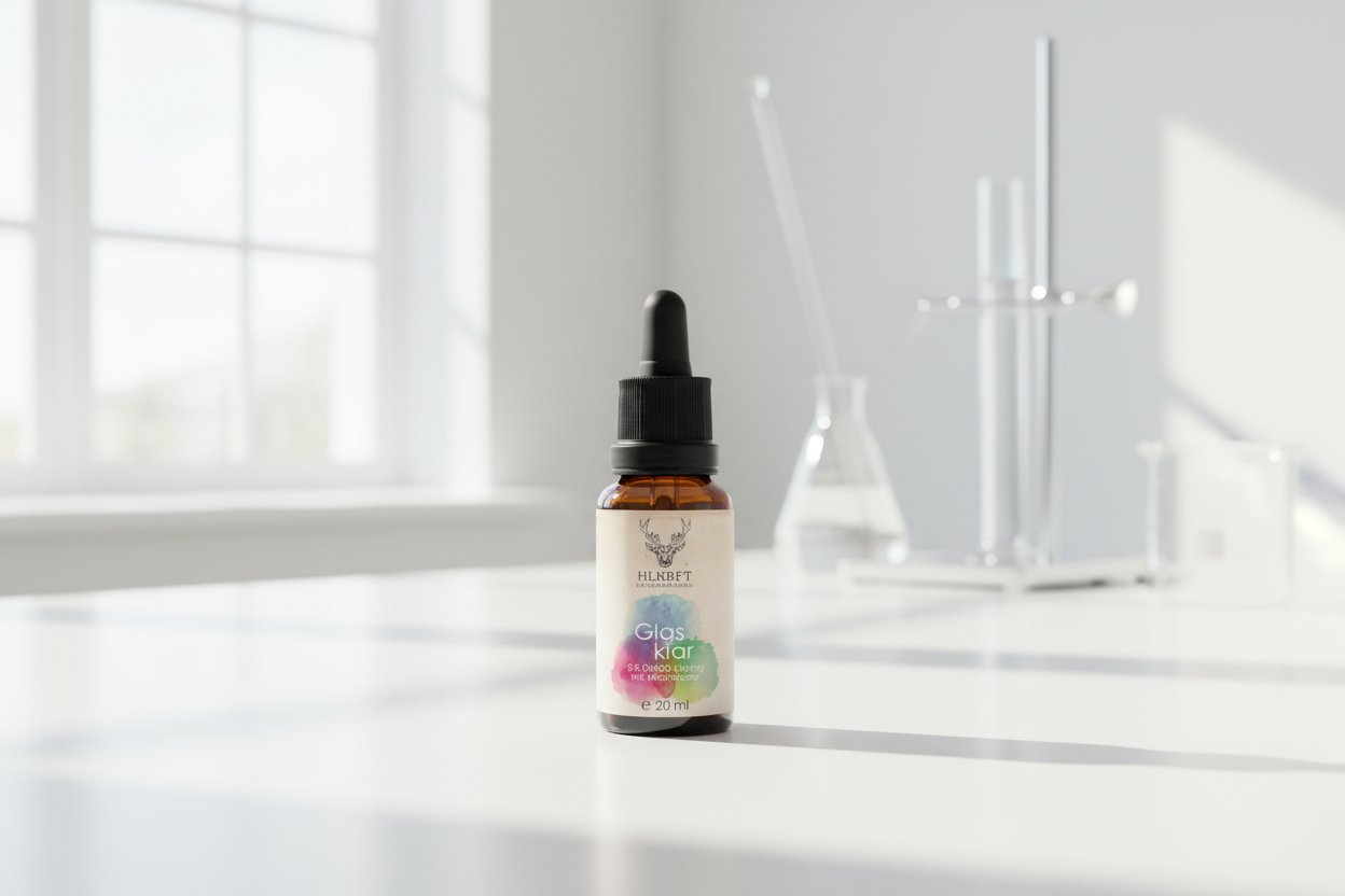 Glasklar - 3% DMSO - Lösung mit Meerwasser 20ml - HaushaltHLKRFT Kornkammer Natur
