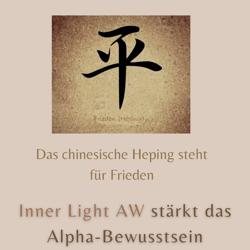 Frieden (Heping) Stimmung Seele Organstärkung Körper Herz Feinstofflich Yogana Kornkammer Natur