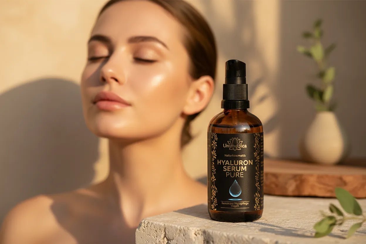 Hyaluron Serum Pure - Hyaluronsäure Serum - hochdosiert - 100 ml - Unimedica - CremeUnimedica Kornkammer Natur