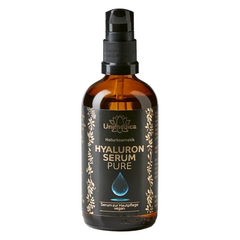 Hyaluron Serum Pure - Hyaluronsäure Serum - hochdosiert - 100 ml - Unimedica - CremeUnimedica Kornkammer Natur