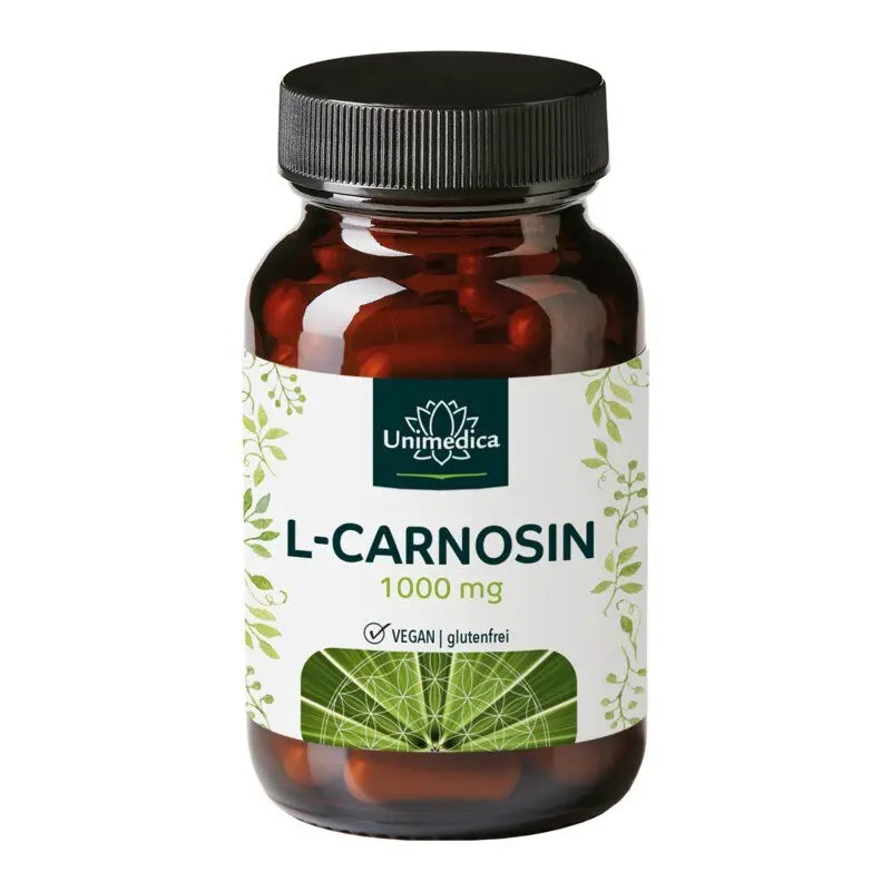 nature's truth l-carnitine L-Carnosin - 1000 mg pro Tagesdosis (2 Kapseln)