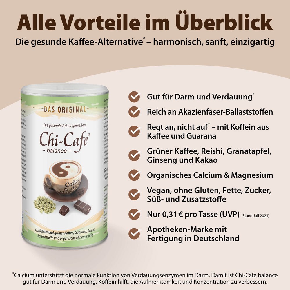 Chi Cafe Balance - Wohlfühlen - Dr. Jacobs Kornkammer Natur