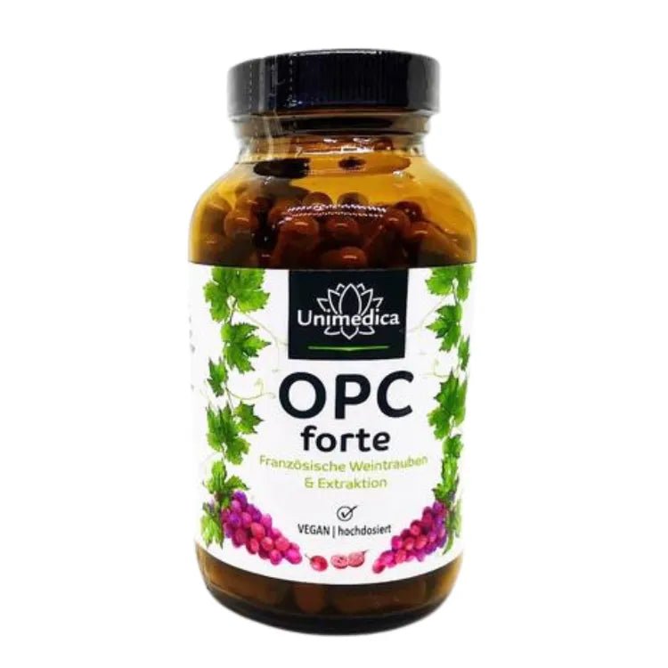OPC forte Traubenkernextrakt Kapseln - NahrungsergänzungUnimedica Kornkammer Natur