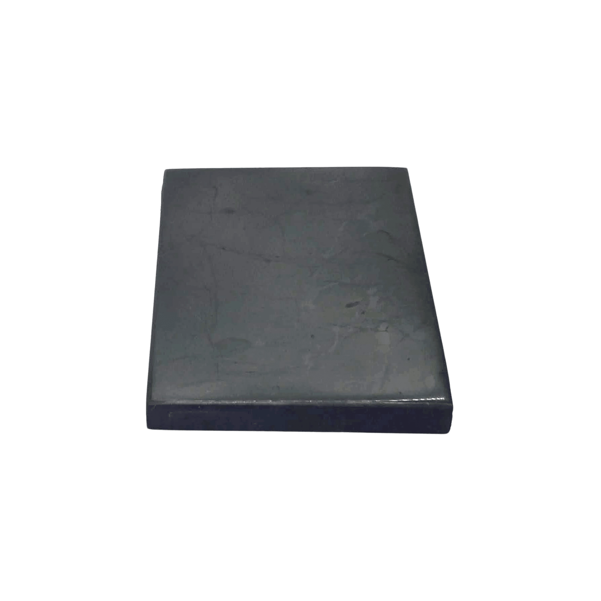 Schungit Platte 10x10cm - WohlfühlenSchungit - Welt Kornkammer Natur
