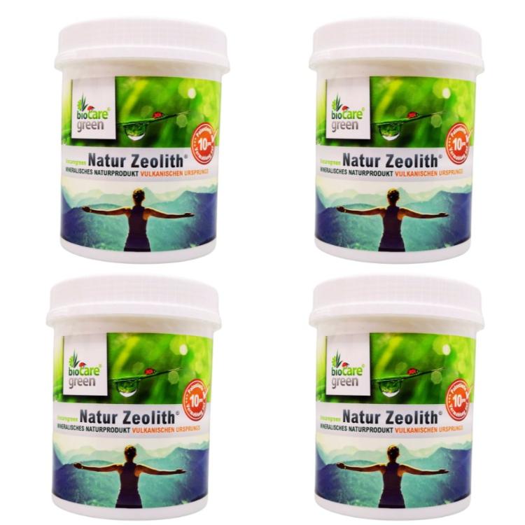 Natur Zeolith Biocaregreen Entschlackung Darm Vulkanisches Urpordukt Biocare Green Mineralien Darmgesundheit Tier 4x250g