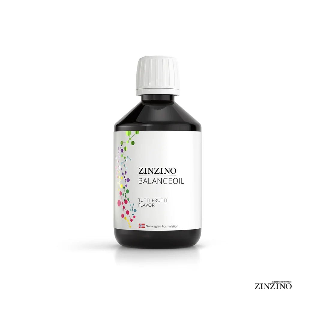 Balance Öl+ Fischöl mit Omega-3 - 300 ml - Zinzino - Nahrungsergänzung Kornkammer Natur - Tutti Frutti