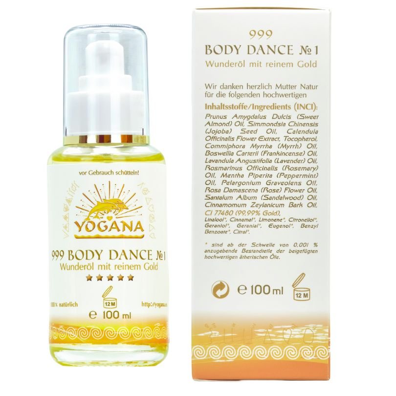 999 Body Dance 1 Körperöl - Körperöl/lotion Yogana Kornkammer Natur