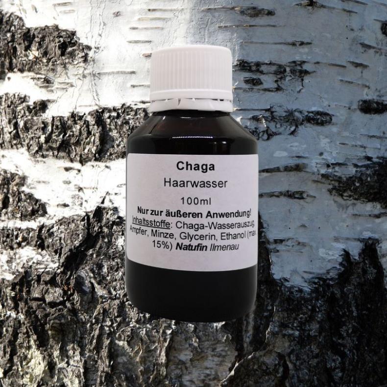 Chaga Haarwasser - HaarprodukteNatufin Kornkammer Natur