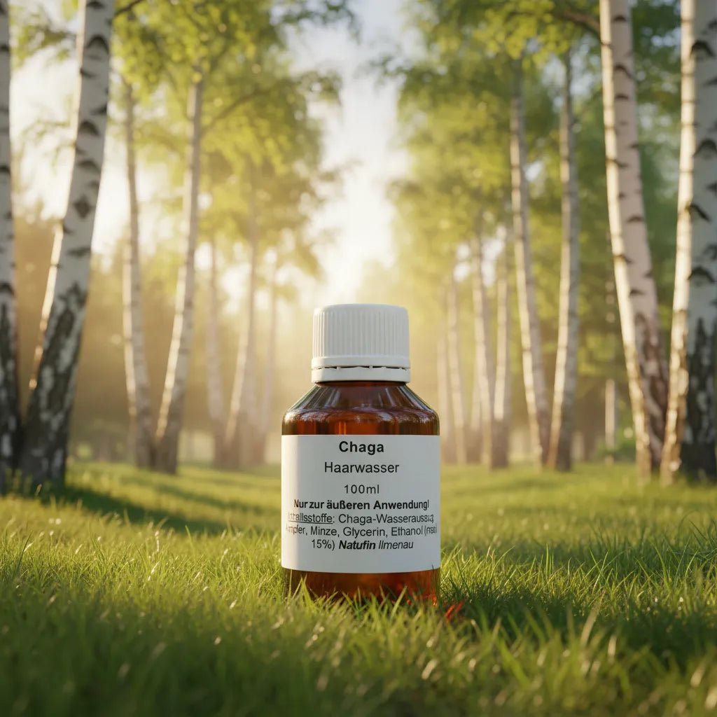 Chaga Haarwasser - Haarprodukte - Natufin - Kornkammer Natur - Wald