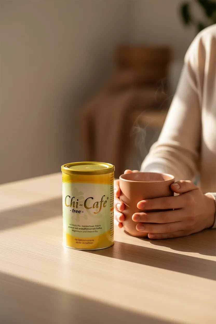 Chi Café free - Wohlfühlen - Dr. Jacobs Kornkammer Natur - ohne Coffein - Frau