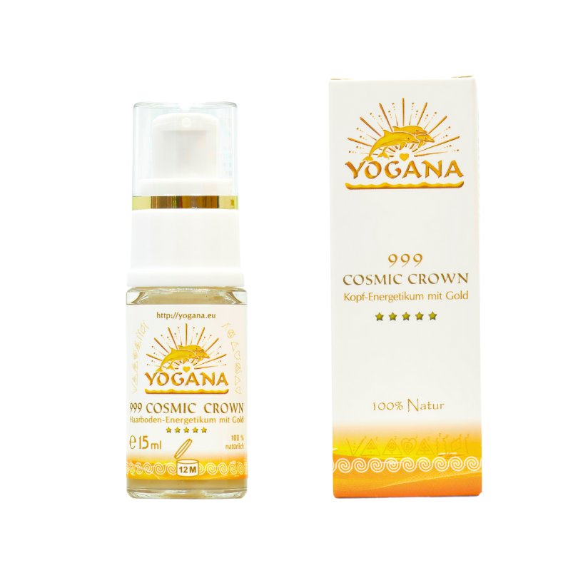 999 Cosmic Crown Yogana 15ml Niere Kopf Haare Shampoo Spülung Aura Kornkammer Natur