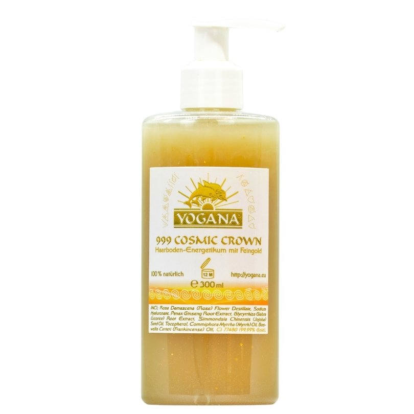 999 Cosmic Crown Yogana 300ml Niere Kopf Haare Shampoo Spülung Aura Kornkammer Natur