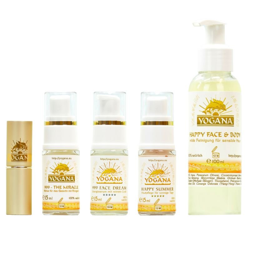 Delphinset 2 für das Gesicht von Yogana (5 Produkte) - Yogana Kornkammer Natur