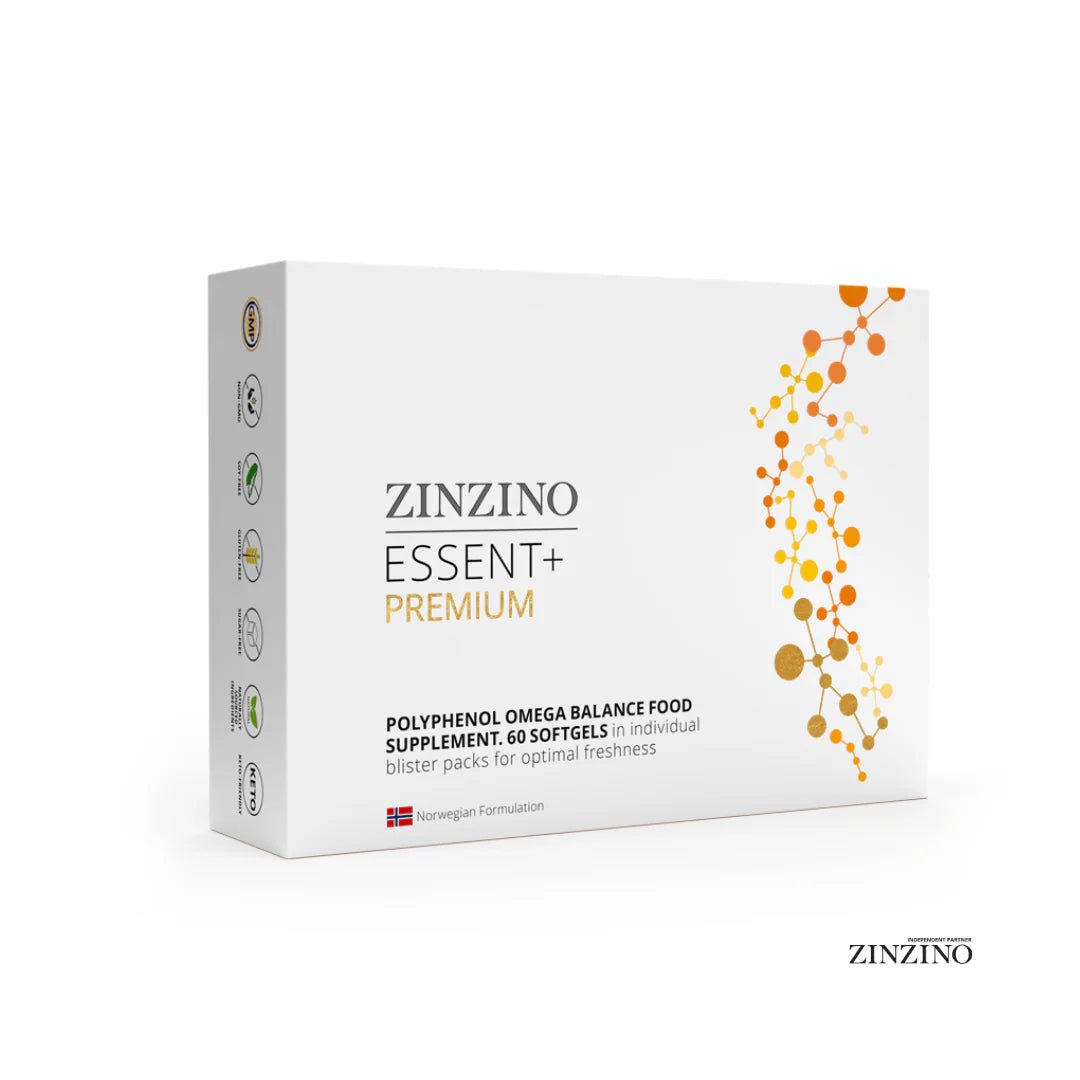 Essent+ Premium - 60 Kapseln von Zinzino mit Omega-3 -Nahrungsergänzung - Zinzino - Kornkammer Natur