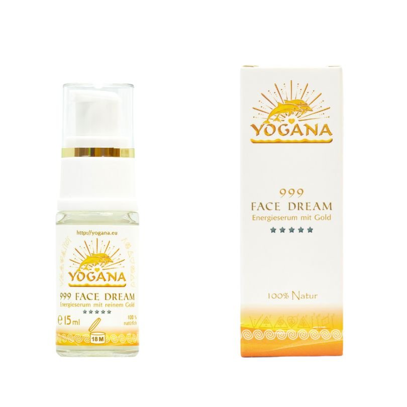 999 Face Dream Goldserum - Anti - Aging Gesichtspflege mit 999 Feingold - Yogana - CremeYogana Kornkammer Natur