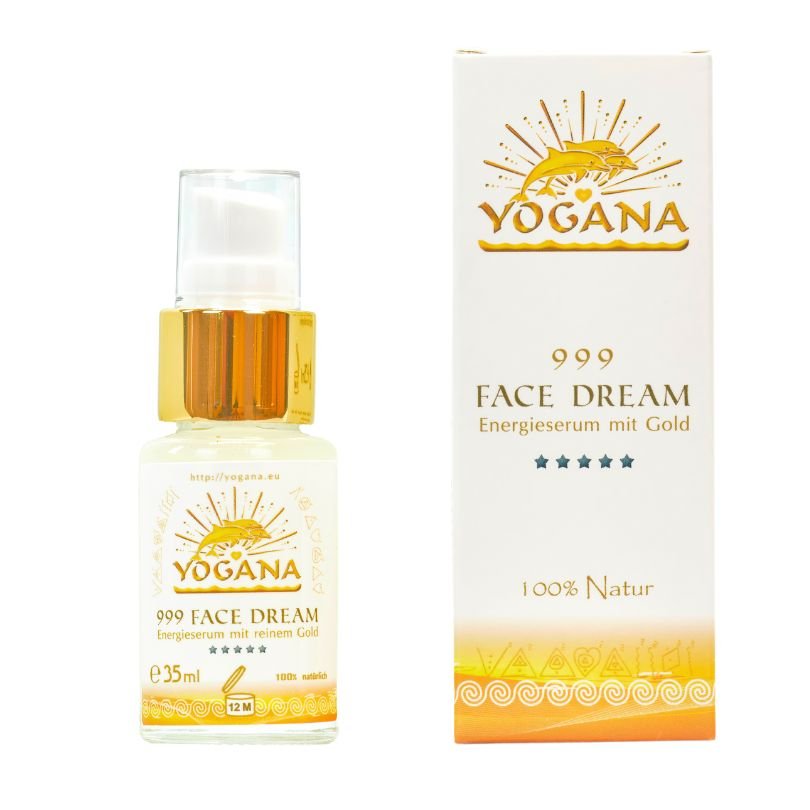 999 Face Dream Goldserum - Anti - Aging Gesichtspflege mit 999 Feingold - Yogana - CremeYogana Kornkammer Natur