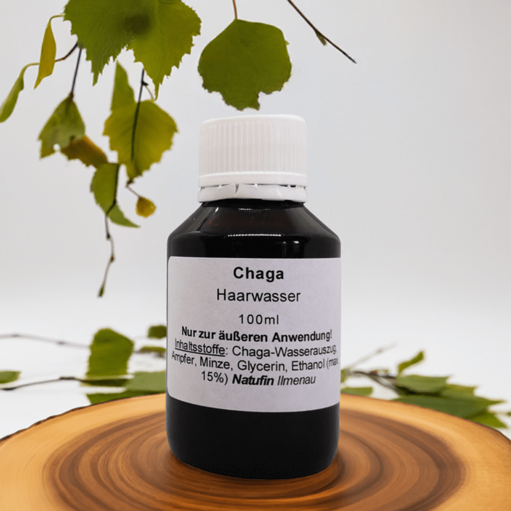 Chaga Haarwasser - HaarprodukteNatufin Kornkammer Natur
