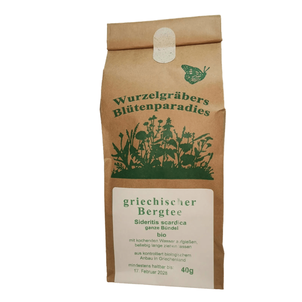 Griechischer Bergtee (Sideritis scardica), ganze Bündel Bio - TeeWurdies Kornkammer Natur
