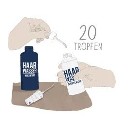 Haarwasser 50ml - Konzentrat - Haarprodukte Humanum Kornkammer Natur