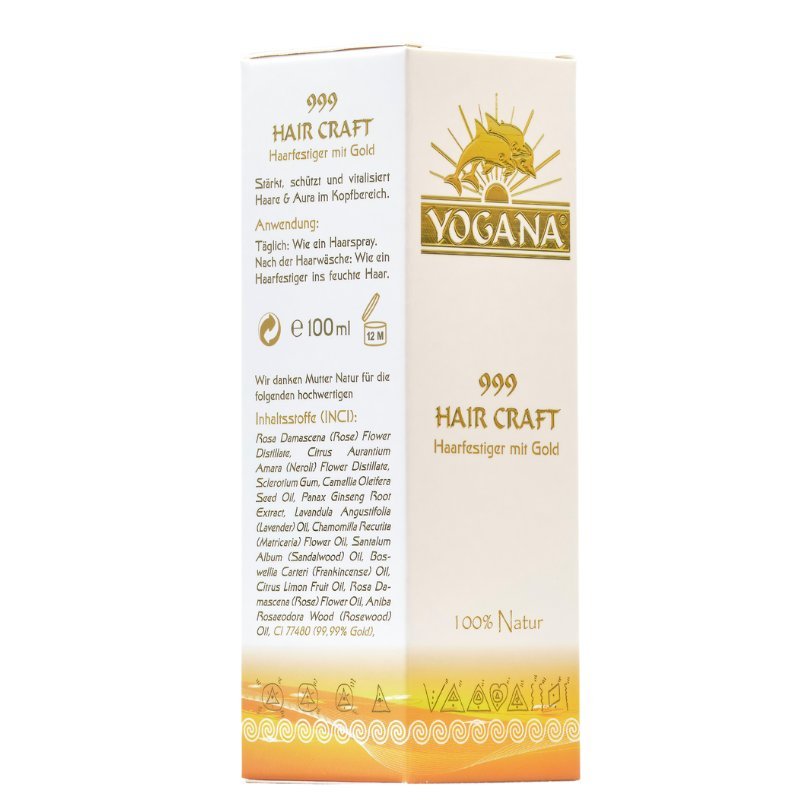 999 Hair Craft natürlicher Haarfestiger - HaarprodukteYogana Kornkammer Natur