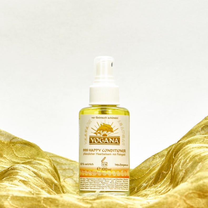 Golden Haar Trio Set zur Haarpflege von Yogana - HaarprodukteYogana Kornkammer Natur