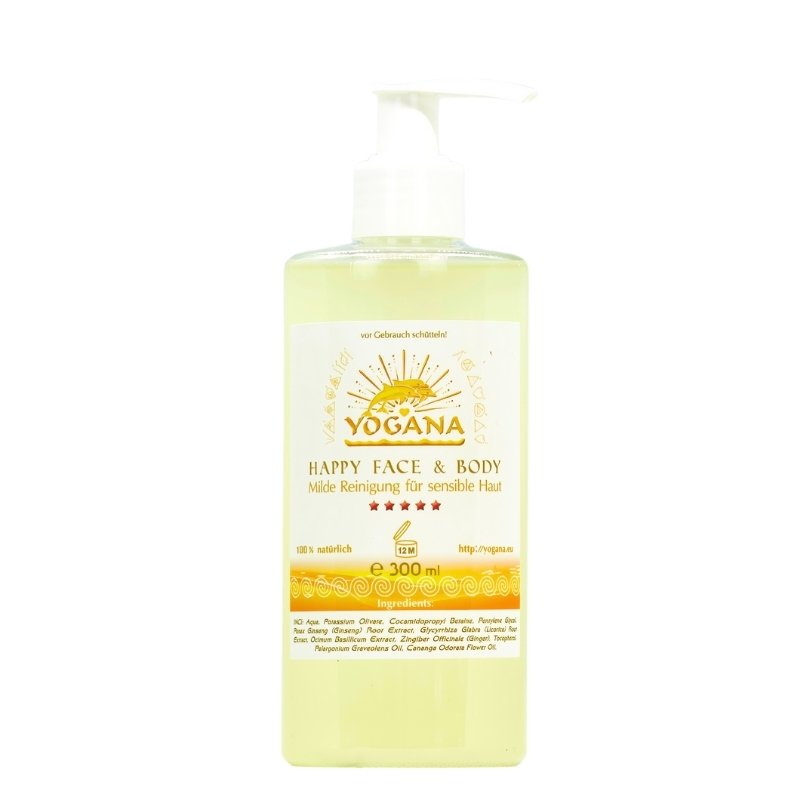 Happy Face and Body 300ml - Reinigung von Yogana