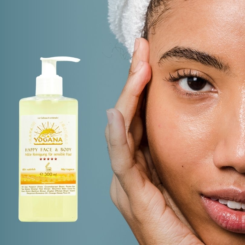 Happy Face and Body Anwendung- Reinigung von Yogana