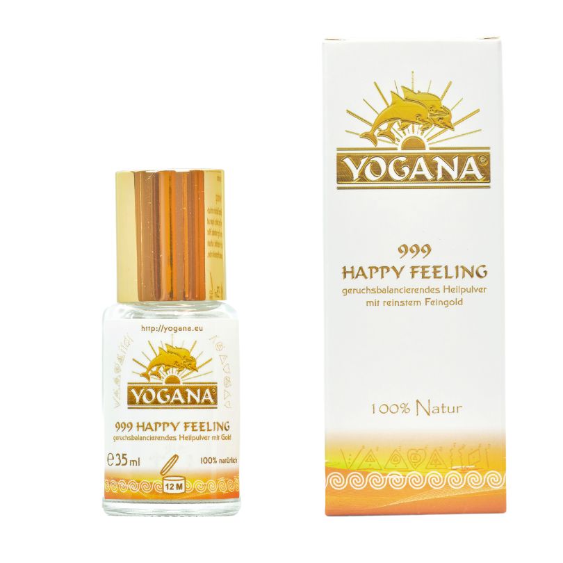 999 Happy Feeling Yogana 35ml mit Verpackung Körper Frau Entschlackung Yogana Kornkammer Natur