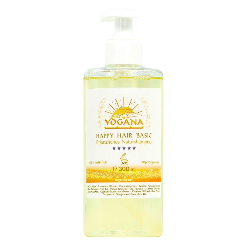 Happy Hair Basic Naturshampoo 300ml Yogana Haar Haare