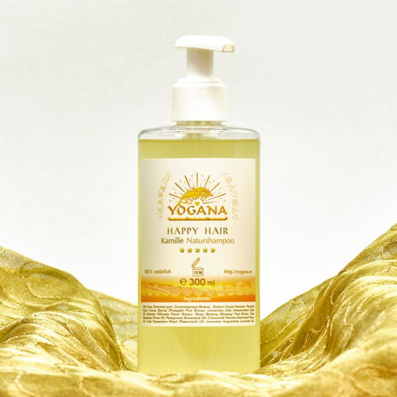 Happy Hair Shampoo Kamille (für blonde Haare) - ShampooYogana Kornkammer Natur