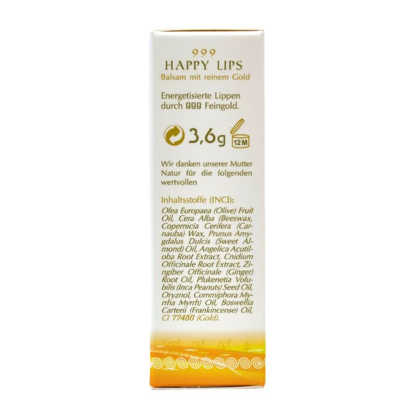 999 Happy Lips Lippenbalsam - LippenpflegeYogana Kornkammer Natur