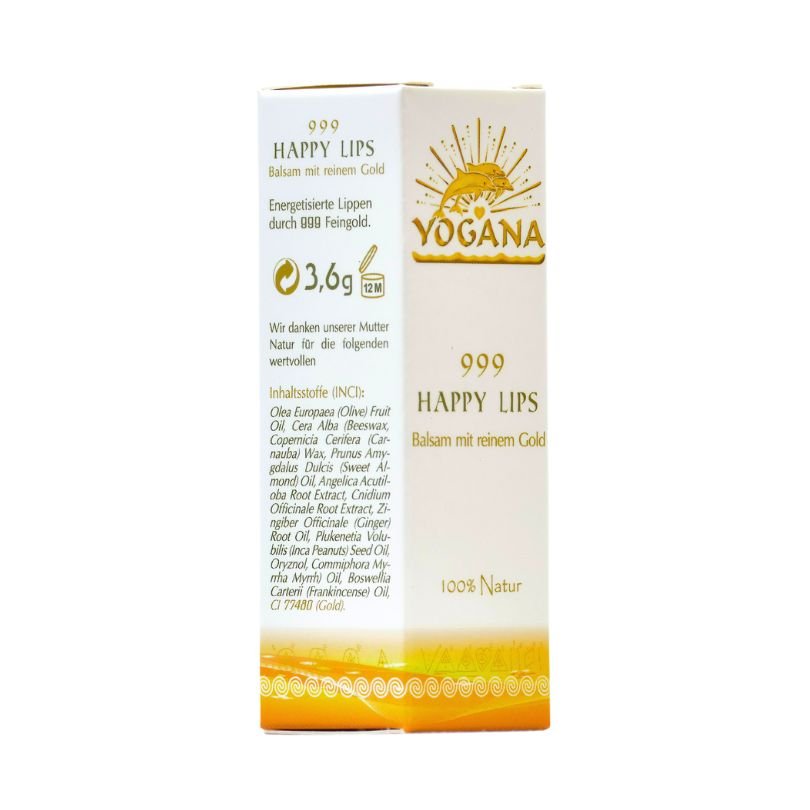 999 Happy Lips Lippenbalsam - LippenpflegeYogana Kornkammer Natur