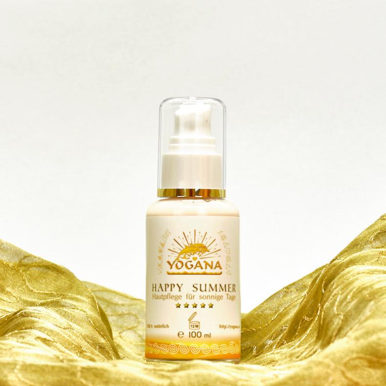 Yogana Happy Summer - 100ml (mittel) Hautpflege für sonnige Tage