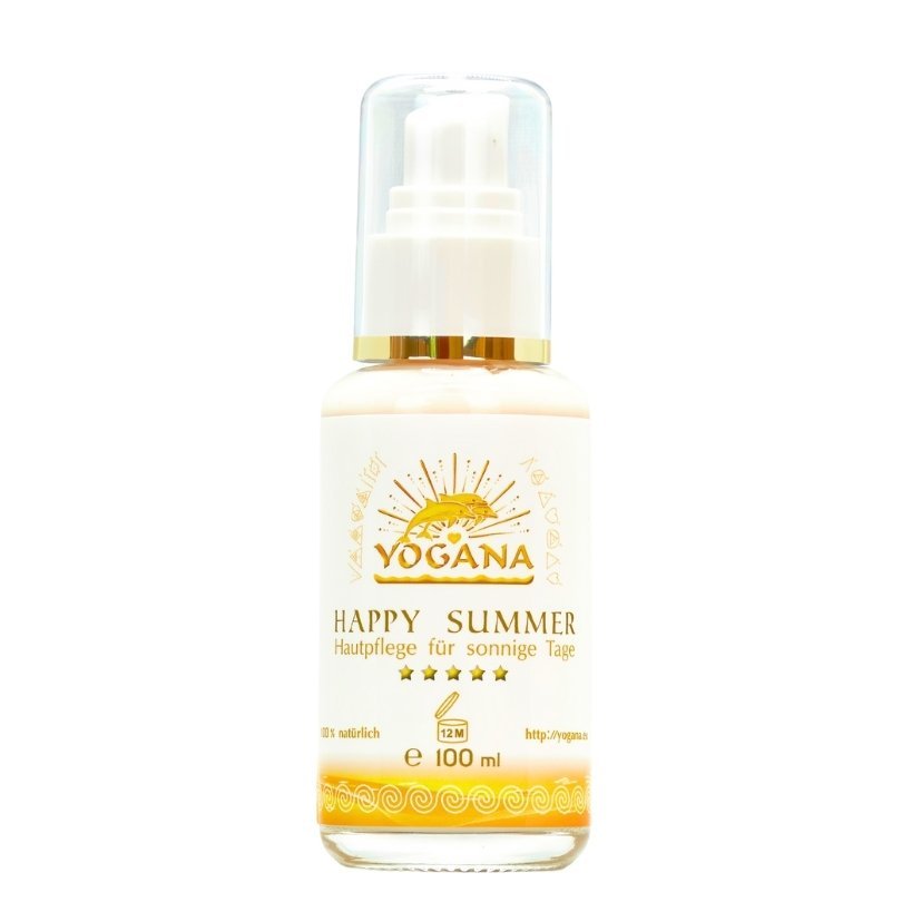 Happy Summer - Gesichts - und Körperpflege für sonnige Tage - Creme Yogana Kornkammer Natur