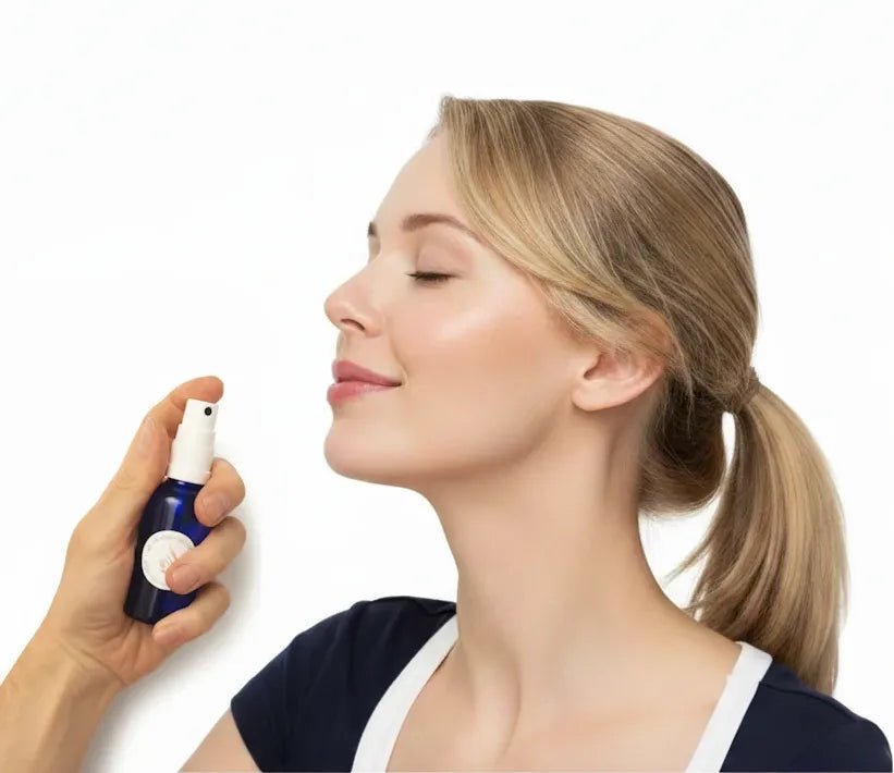 Hautwasser ....natürliche Hologramme (200 ml) - Wohlfühlen Humanum Kornkammer Natur - Beispiel Frau