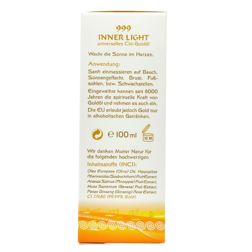 999 Inner Light AW Goldöl Alpha Waves - Körperöl/lotionYogana Kornkammer Natur