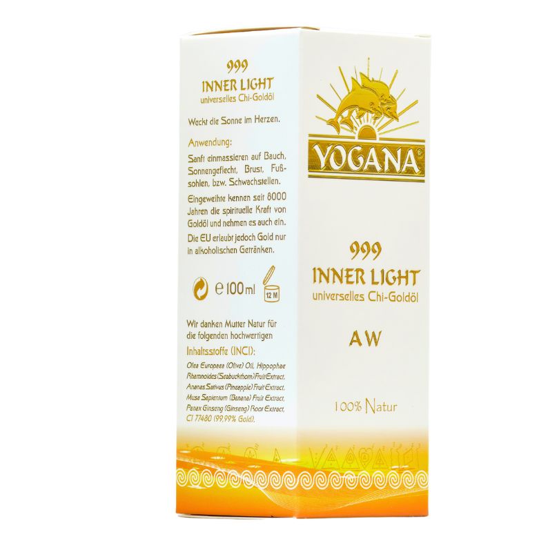 999 Inner Light AW Yogana 100ml Alpha Waves Stimmung Seele Organstärkung Körper Herz Feinstofflich Yogana Kornkammer Natur
