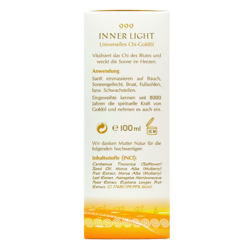Inner Lights BC 100ml Blut Chi Organstärkung Herz Niere Leber Körper Yogana Kornkammer Natur