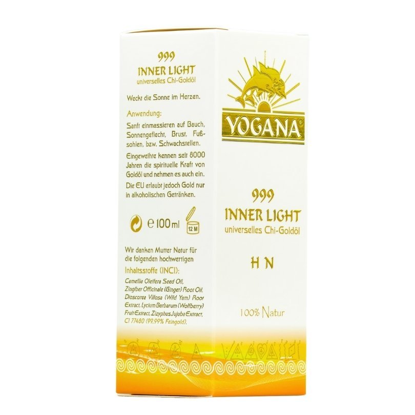 999 Inner Light HN Herz Niere Goldöl - Körperöl/lotionYogana Kornkammer Natur
