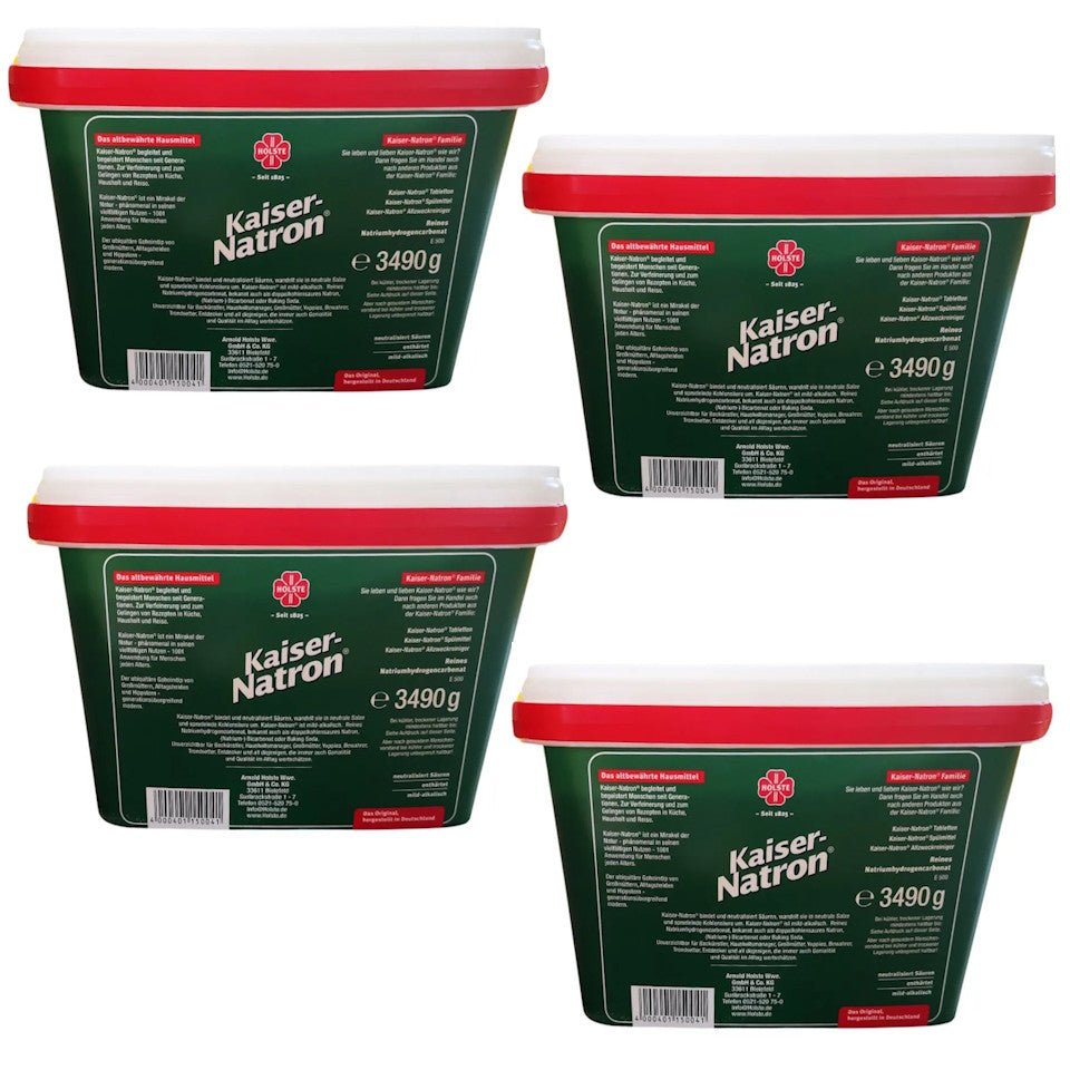 Kaiser Natron Original - Natriumhydrogencarbonat 3,49kg - vielseitig & rein - NahrungsergänzungHolste Kornkammer Natur