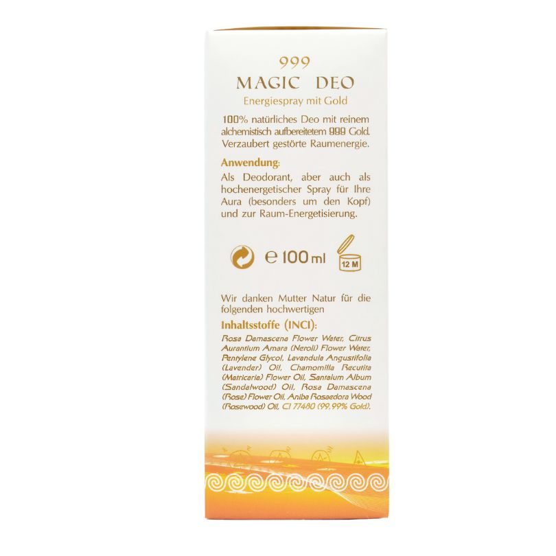 999 Magic Deo Yogana Deodorant Seele Körper inci Kornkammer Natur