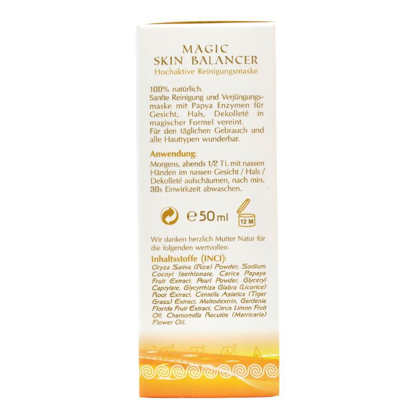 Magic Skin Balancer Maske inci 50ml Yogana Kornkammer Natur