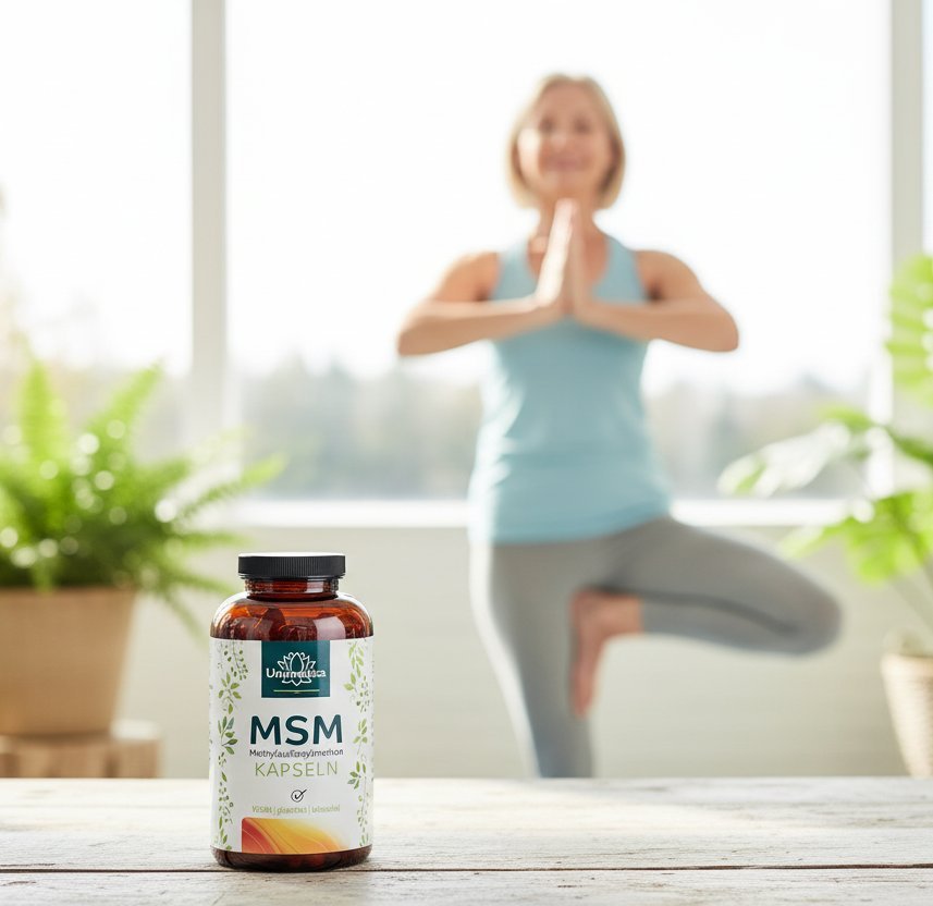 MSM Kapseln - hochdosiert von Unimedica - NahrungsergänzungUnimedica Kornkammer Natur