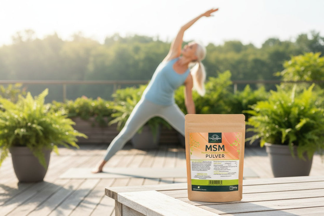 MSM Pulver Reinheitsgrad 99% 1kg - Nahrungsergänzung Unimedica Kornkammer Natur