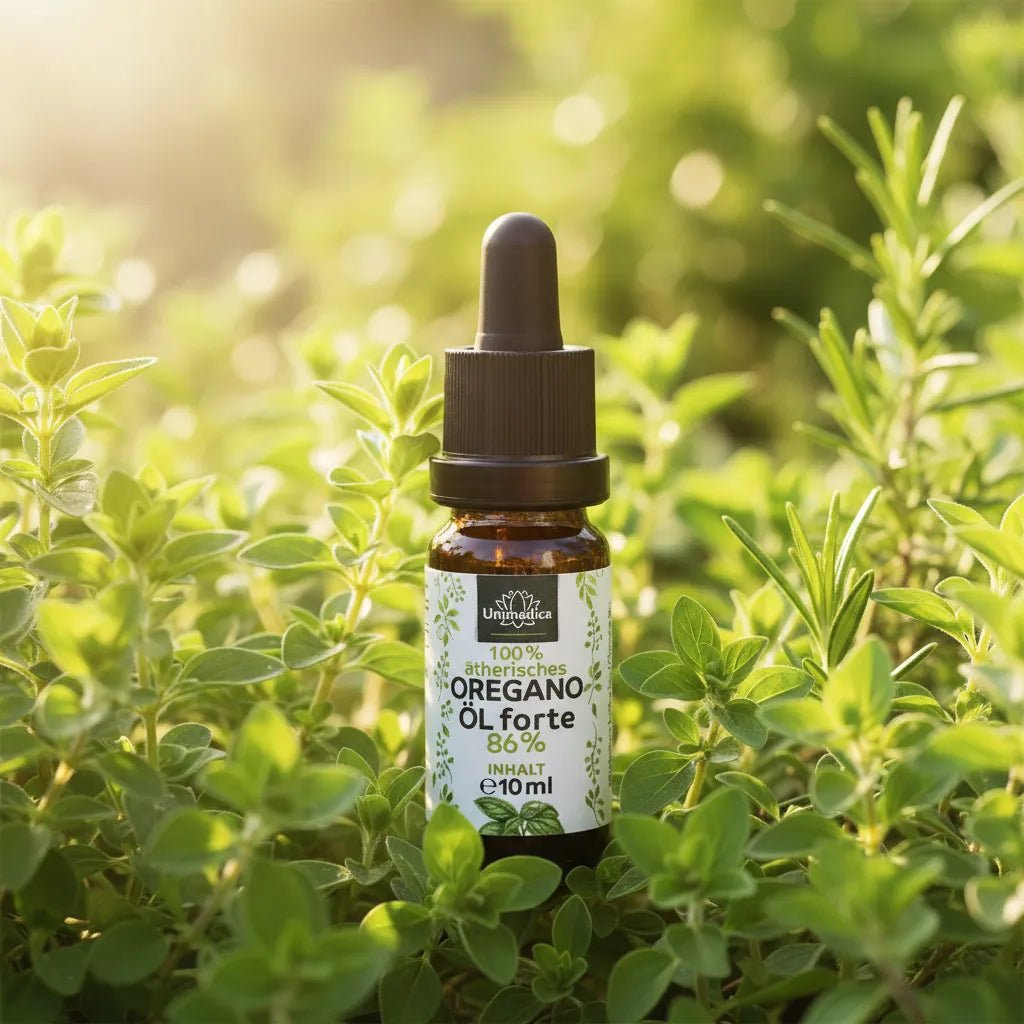 Oregano Öl forte 86% - Nahrungsergänzung - Unimedica -Kornkammer Natur - Naturbild