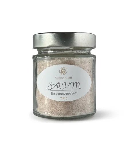 Salum ... ein besonderes Salz - 200g im Glas - NahrungsergänzungHumanum Kornkammer Natur